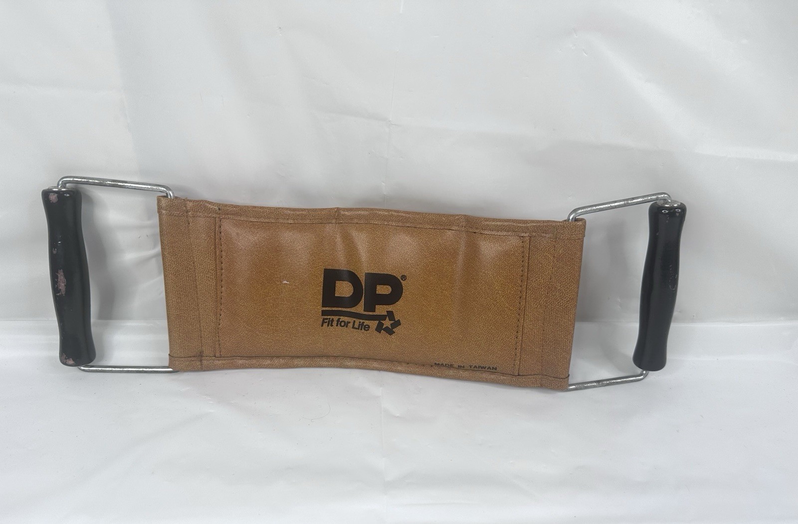 DP Fit For Life Adjustable Iron Weight Pouch Wooden Handles Handheld Resistance