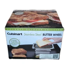 Steel Stainless Butter Wheel Spread Butter Evenly - NEW Sealed with Box Damage