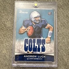 2012 Bowman Andrew Luck #150 Rookie Indianapolis Colts NFL Football Card. rookie card picture