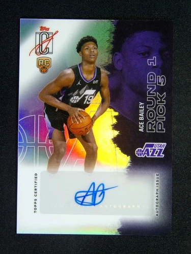 2025 Topps Signature Ace Bailey Base (RAW)