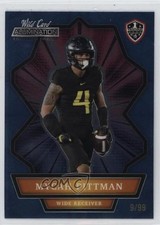 2021 Wild Card Alumination NIL Collegiate Edition Blue 9/99 Mycah Pittman 1d6q