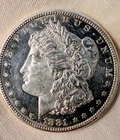 1881-S Morgan Dollar Huge PL Non Grade! 1-Day Auction! Frosty Cameo! 🇺🇲🙏⚡