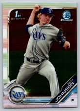 2019 Bowman Draft #BDC-90 Seth Johnson Chrome