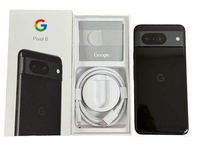 Google Pixel 8 128GB Factory Unlocked All Carriers Excellent In-Box - Obsidian