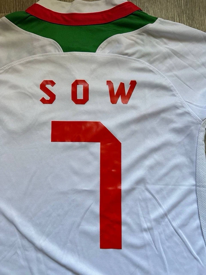 Редкая домашняя футболка Puma Сенегал 2012/13 Sow No7 баобаб с длинным рукавом подлинная AFCON - Изображение 3 из 4