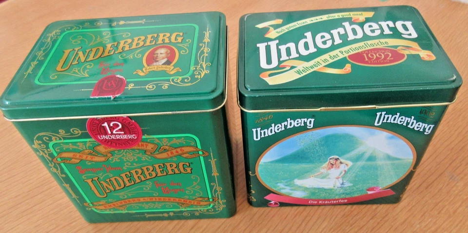 Underberg Dosen 1 x Collection 1992 und 1 x Dose neueren Datums - Bild 1 von 2