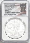 2020(P) SILVER EAGLE PHILADELPHIA EMERGENCY PRODUCTION EARLY RELEASES NGC MS70