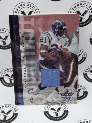 2006 Leaf Rookies & Stars Elements LaDainian Tomlinson #E-15 Patch 043/100