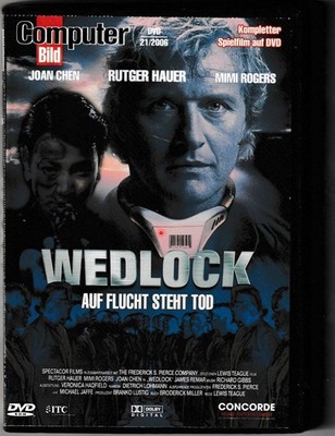 WEDLOCK Auf Flucht steht Tod Regie Lewis Teague °DVD mit Joan Chen +Rutger Hauer