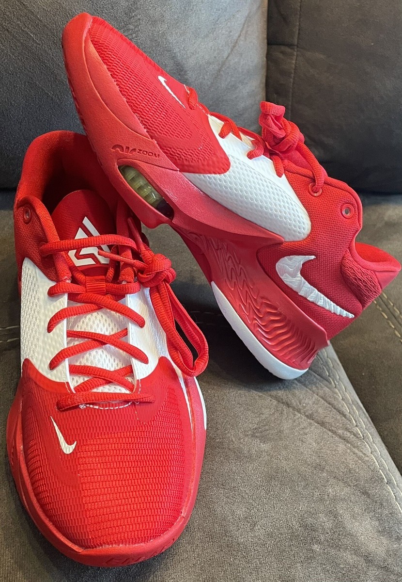 Nike Zoom Freak 4 University Red White Men