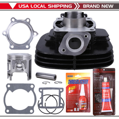 For 1988-2006 Yamaha Blaster 200 Cylinder Head Piston Gasket Top End Rebuild Kit