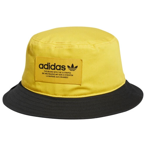 мужская кепка-панама adidas Originals OG Mood Booster OSFM черного/золотистого цвета