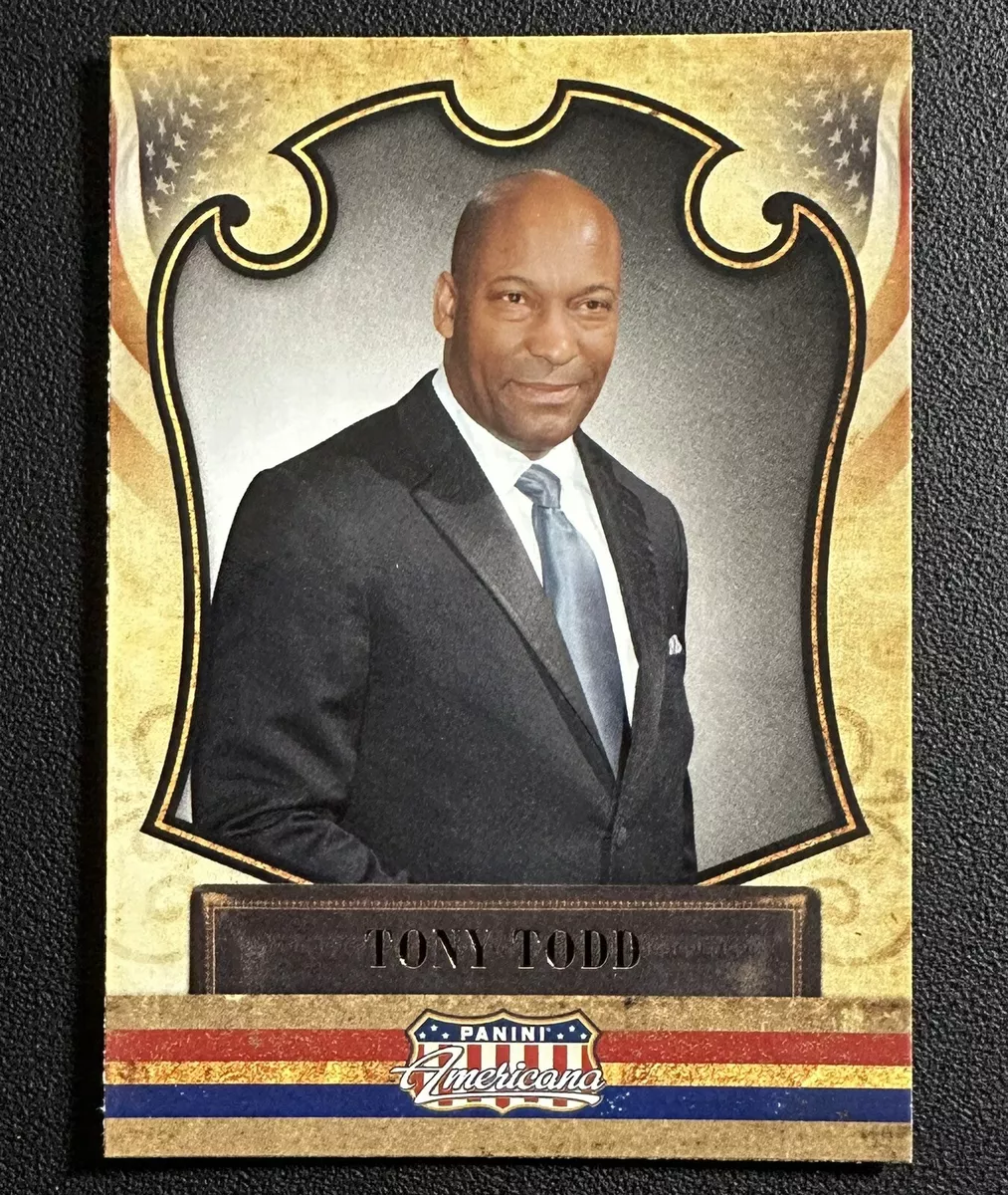 2011 Panini Americana #32 TONY TODD Actor 24, Candyman card in Toploader