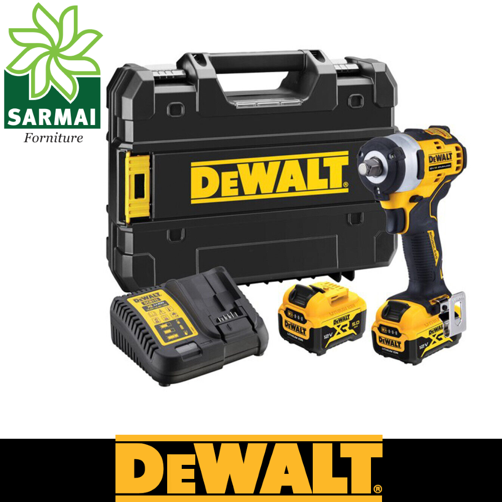 Dewalt DCF901P2 due batterie 5 Ah 12V Avvitatore a impulsi massa battente da 1/2