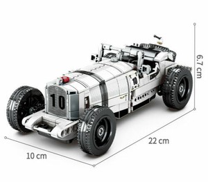 NEW 492Pcs Mini Blocks Technic Creator Racing Car Model Building Blocks Bricks