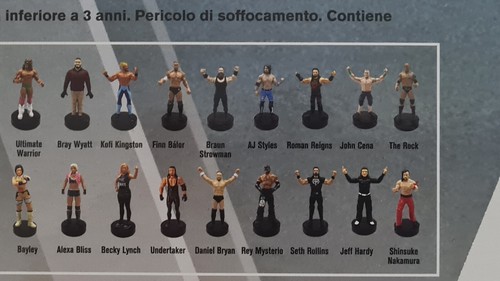 WWE Wrestling 'Stampers' Figures Pencil And Cake Toppers Choose A Set - Picture 6 of 23
