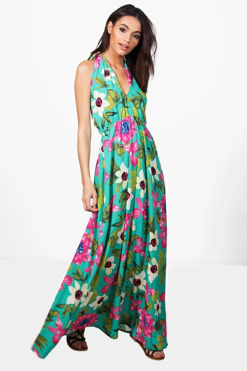 Bright summer maxi clearance dresses