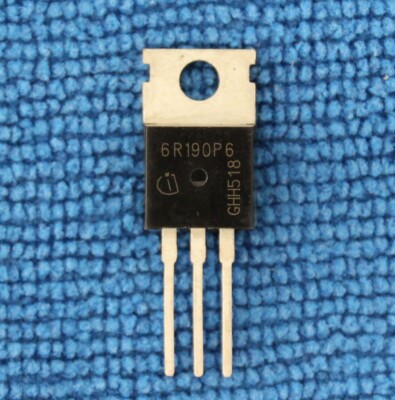 5pcs 6R190P6 IPP60R190P6 Integrated Circuit IC TO-220