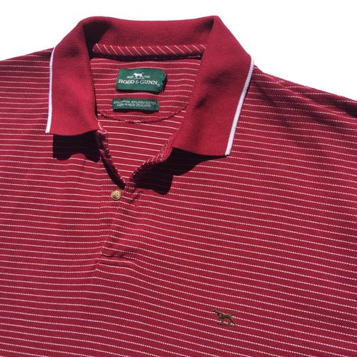 rodd and gunn mens Polo shirt Large Red 