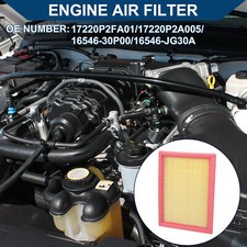 Car Engine Air Filter No.17220P2FA01 for Infiniti Q60 3.0L 2017-2020 1 Pcs