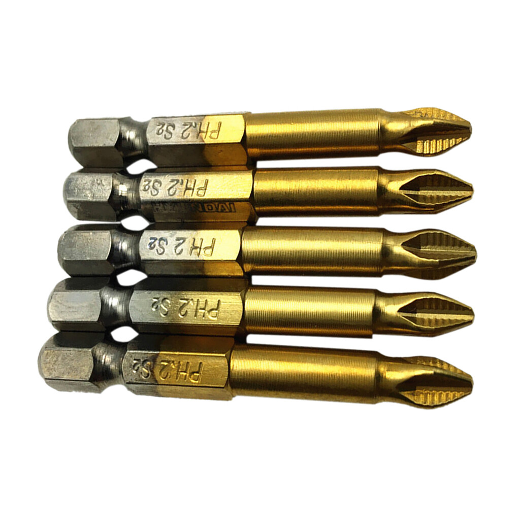 PoziDriv & Kreuzschlitz-Bit-Set, 12-teilig, Magnetisch, 1/4 Zoll Sechskant Für Schrauber & Bohrmaschinen