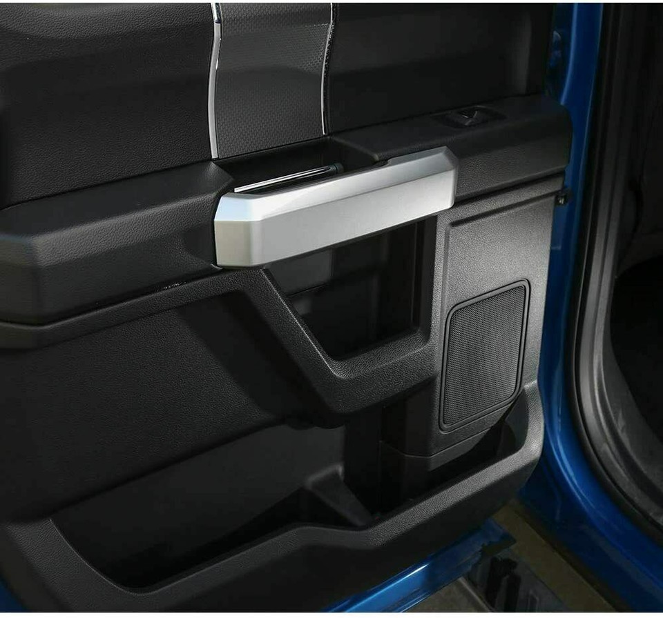 For Ford F150 2015-2020 Interior Door Handle Cover Trim Decor Shell Accessories - Foto 2