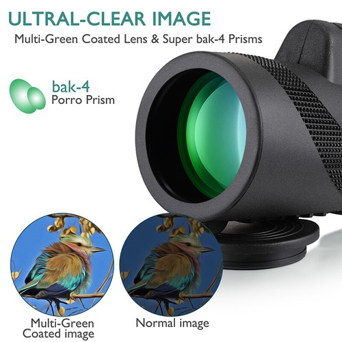 80x100 Telescopio Monocular Potente Zoom De Largo Alcance Vision Nocturna - Picture 17 of 37