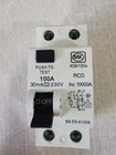 MK K56100s 100A Double Pole 30mA 230V Type A Current RCD Lot 10PCS