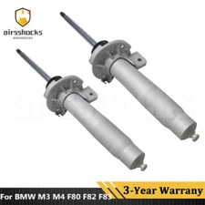 Pair For BMW M3 M4 F80 F82 F83 2015-2020 Front Shock Absorber Struts With EDC