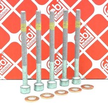 5x Zylinderschraube + 5xDichtringe für Einspritzdüse Injektor MERCEDES SMART CDI