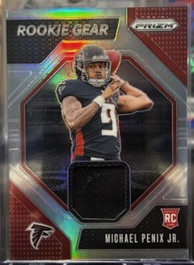 2024 Prizm Football Rookie Gear Michael Penix JR. Jersey Patch RC #RG-MPJ