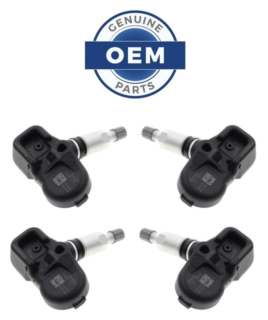 Genuine Set of 4 Tire Pressure Monitoring Sensors TPMS For Toyota