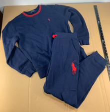 Minty Kids Boys Youth Ralph Lauren Polo Sweatshirt Pants Outfit T Shirt Youth L