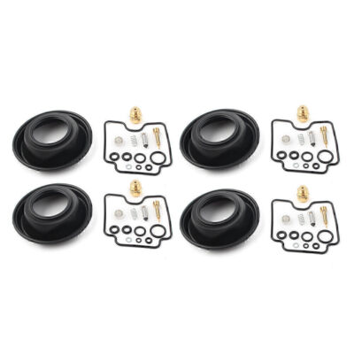 4x Carburetor Rebuild Kit Plunger Diaphragm for Suzuki GSF1200 S Bandit 2001-05