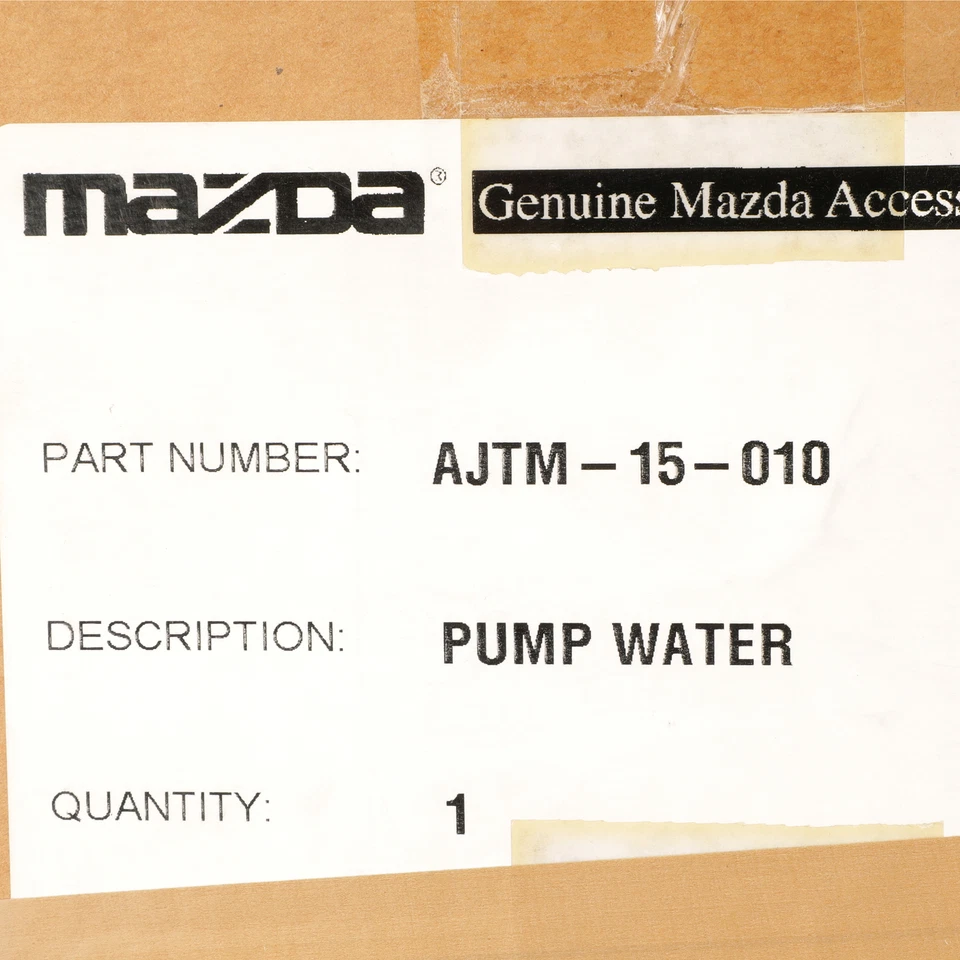Nuevo conjunto de bomba de agua del motor tributo Mazda6 2003-2008 OEM Mazda6 AJTM-15-010A Foto 3 de 3