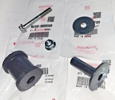 HONDA TRX450R TRX450ER 450R 450ER EXHAUST MUFFLER MOUNTING HARDWARE, 5 PIECE KIT