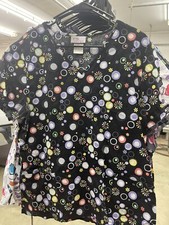 Vital Threads Scrub Rop - Size LG - Black/Multicolor - Preowned