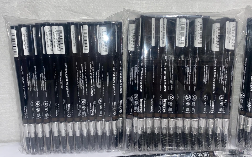 Lot Of 160 Natural Vegan Eyebrow Pencils ( Brown ) - Image 2 of 4