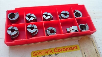 10 Sandvik Hartmetall Bohreinsätze 10-BC-R-90 H13A ( 10BC R90 )