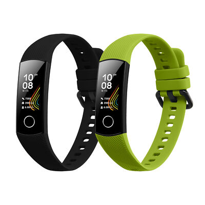 kwmobile 2x Sportarmband kompatibel mit HONOR Band 5 / Band 4 Armband -