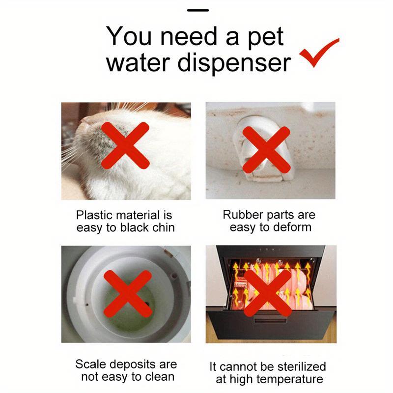 74oz/2.2L Automatic Pet Water Fountain Dog Water Dispenser eBay