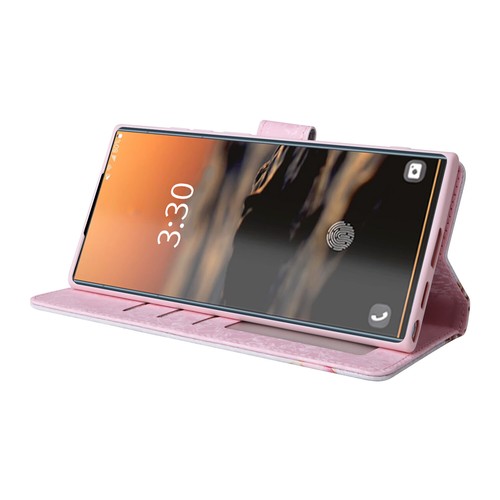 For Samsung S25 S24 S23 S22 S21 Flower Pattern Holder Wallet Flip Kickstand Case - Picture 55 of 57