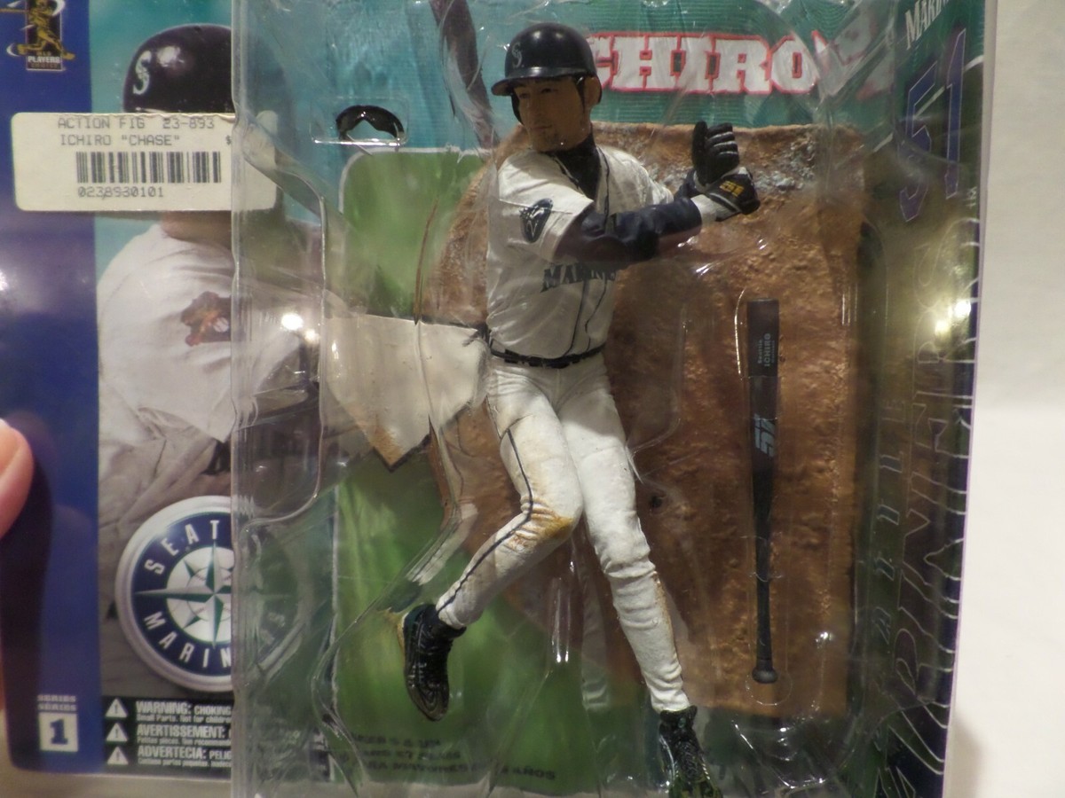 スポーツ Ichiro Suzuki action figure 2002 McFarlane's Sportspicks Ichiro Suzuki Rookie Action