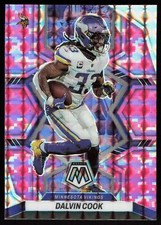 Dalvin cook Pink Prizm 2022 Panini Mosiac Football Minnesota Vikings Card NO.128