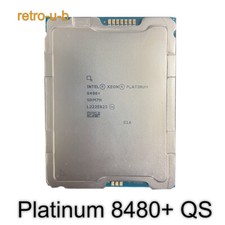 Intel Xeon Platinum 8480 QS  2.0GHz LGA4677 350W 56C/112T CPU Processors
