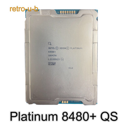 Intel Xeon Platinum 8480+ QS 2.0GHz LGA4677 350W 56C/112T