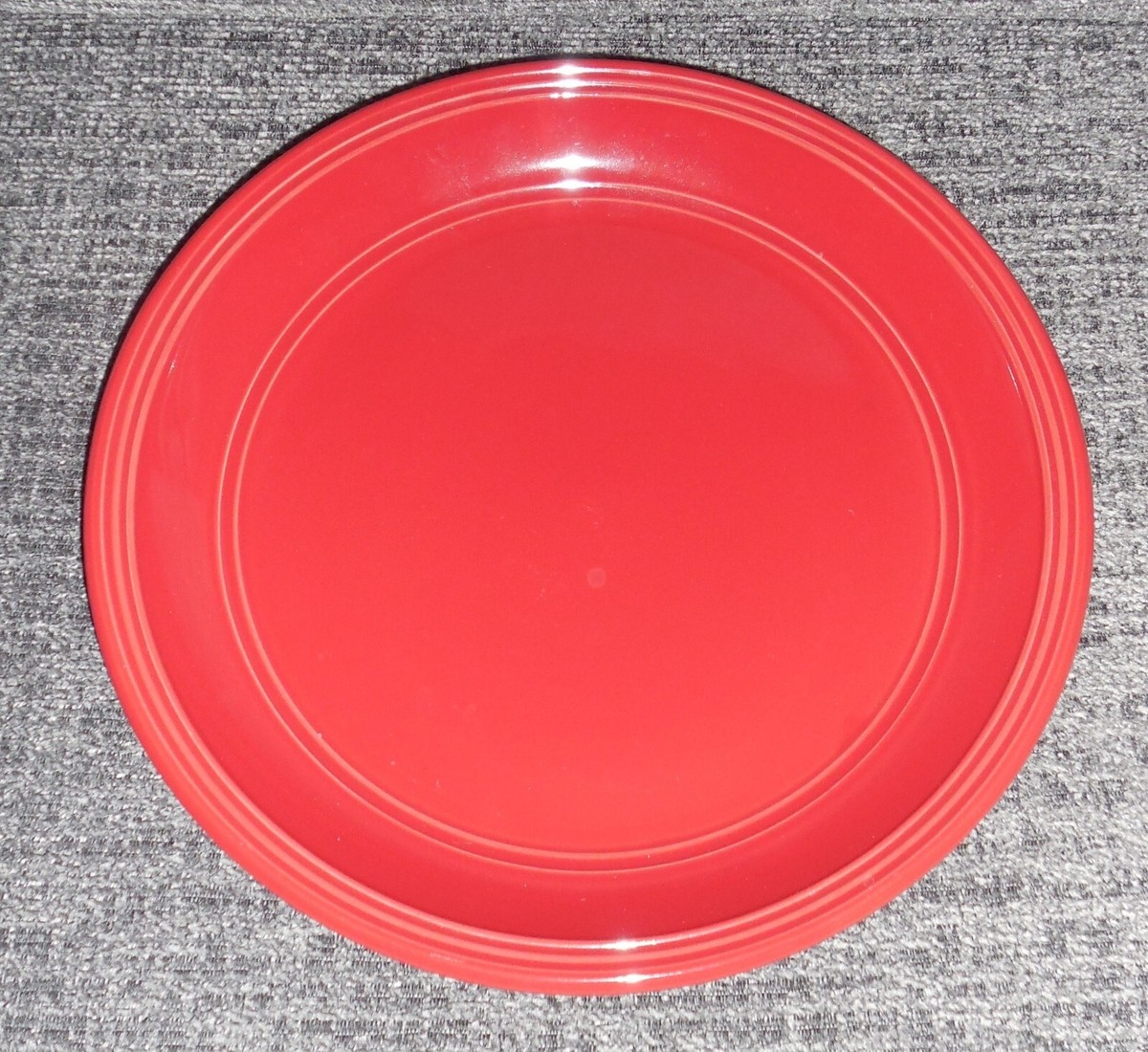 VGUC Mainstays Stoneware 10 inch Dinner Plate - Red Sedona