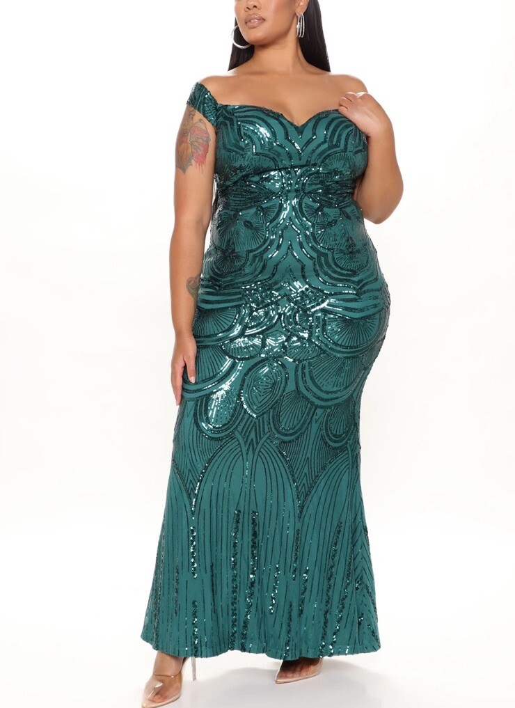 FASHION NOVA Until The Weekend Sequin Maxi Dress - Emerald - Plus 1XL | eBay FASHION NOVA Until The Weekend Sequin Maxi Dress - Emerald - Plus 1XL | eBay