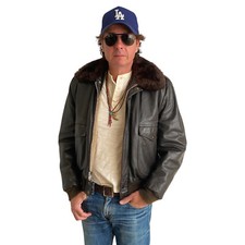 Size 42US 52EU . Vintage Cooper leather bomber Flight Jacket Made In USA Aviato