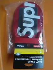 Supreme Seal Line See Pouch Pochette Transparence Size L Pristine New in box nib